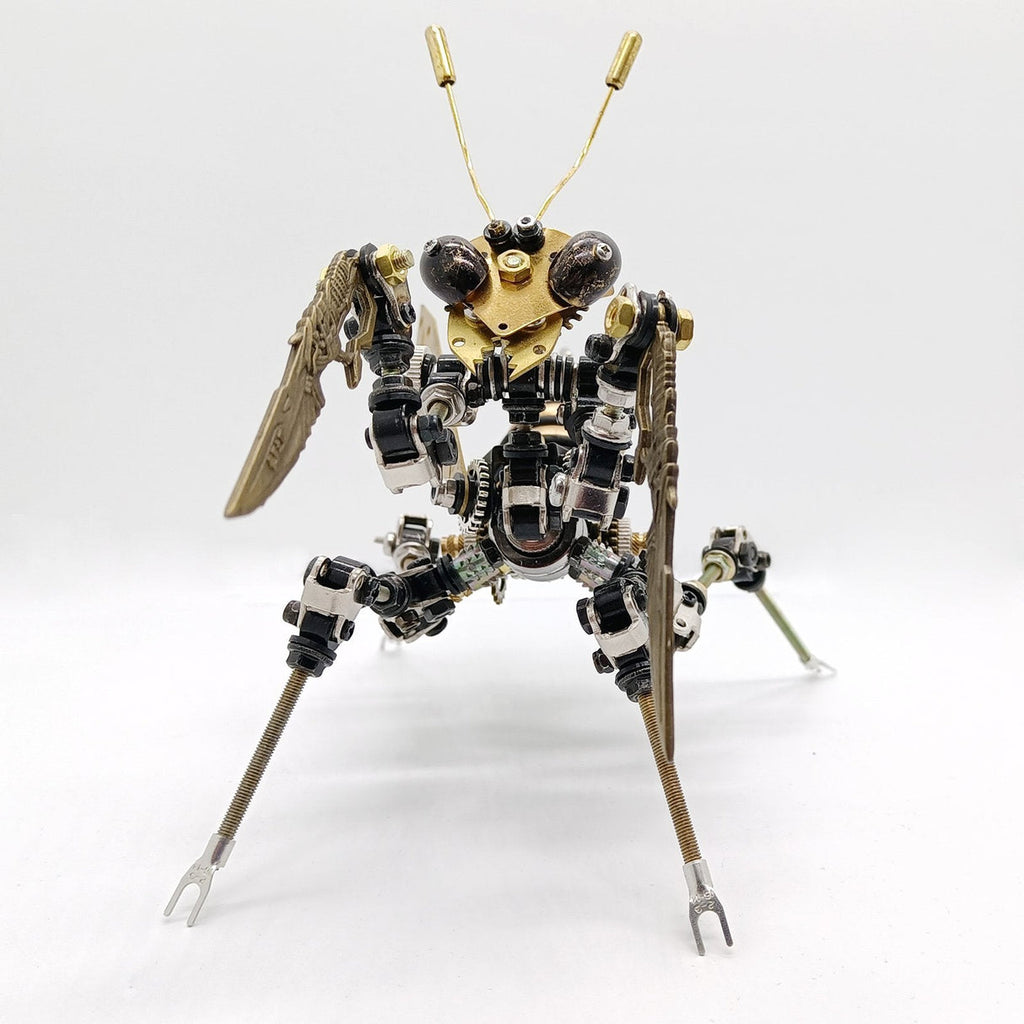 3D DIY Metal Assembly Mechanical Mantis Insect 500PCS Model kit