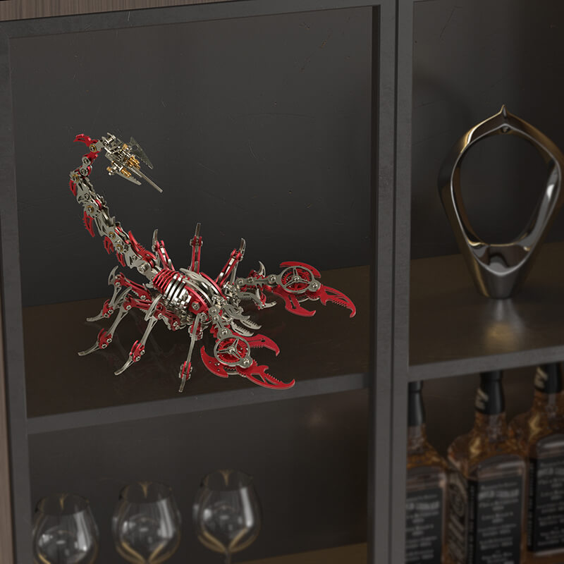 3D Scorpion Metal Puzzle Colorful Model Kit