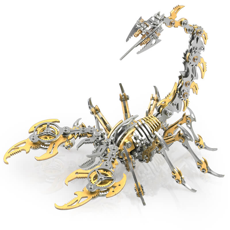 3D Scorpion Metal Puzzle Colorful Model Kit
