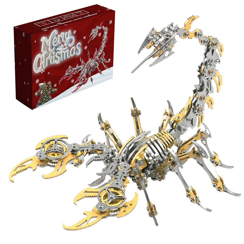 3D Scorpion Metal Puzzle Colorful Model Kit