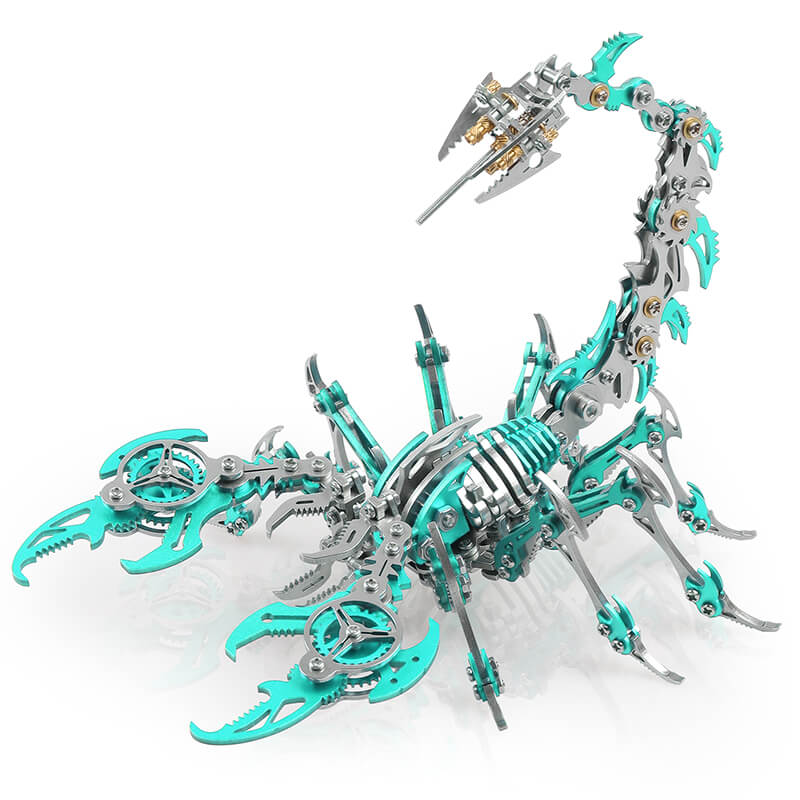 3D Scorpion Metal Puzzle Colorful Model Kit
