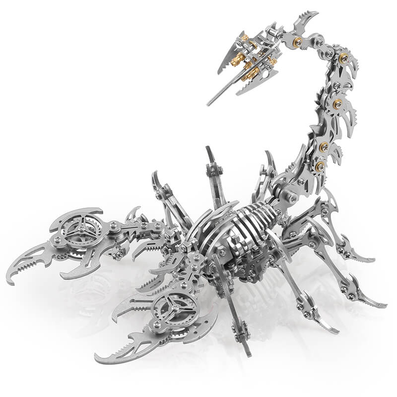 3D Scorpion Metal Puzzle Colorful Model Kit