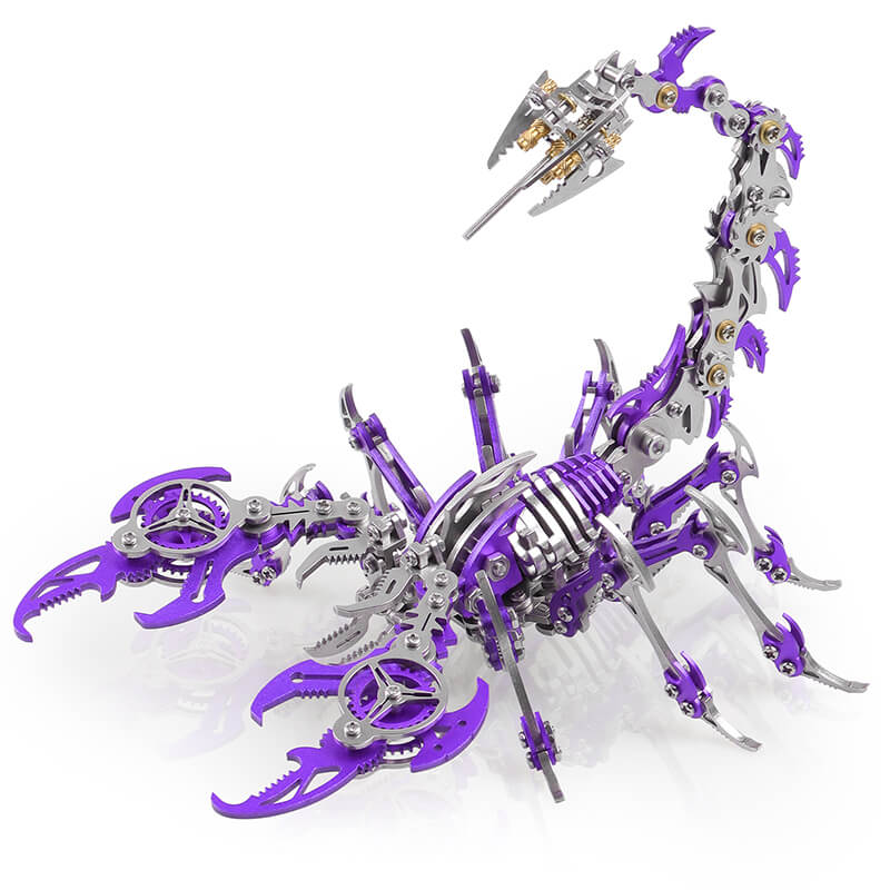 3D Scorpion Metal Puzzle Colorful Model Kit