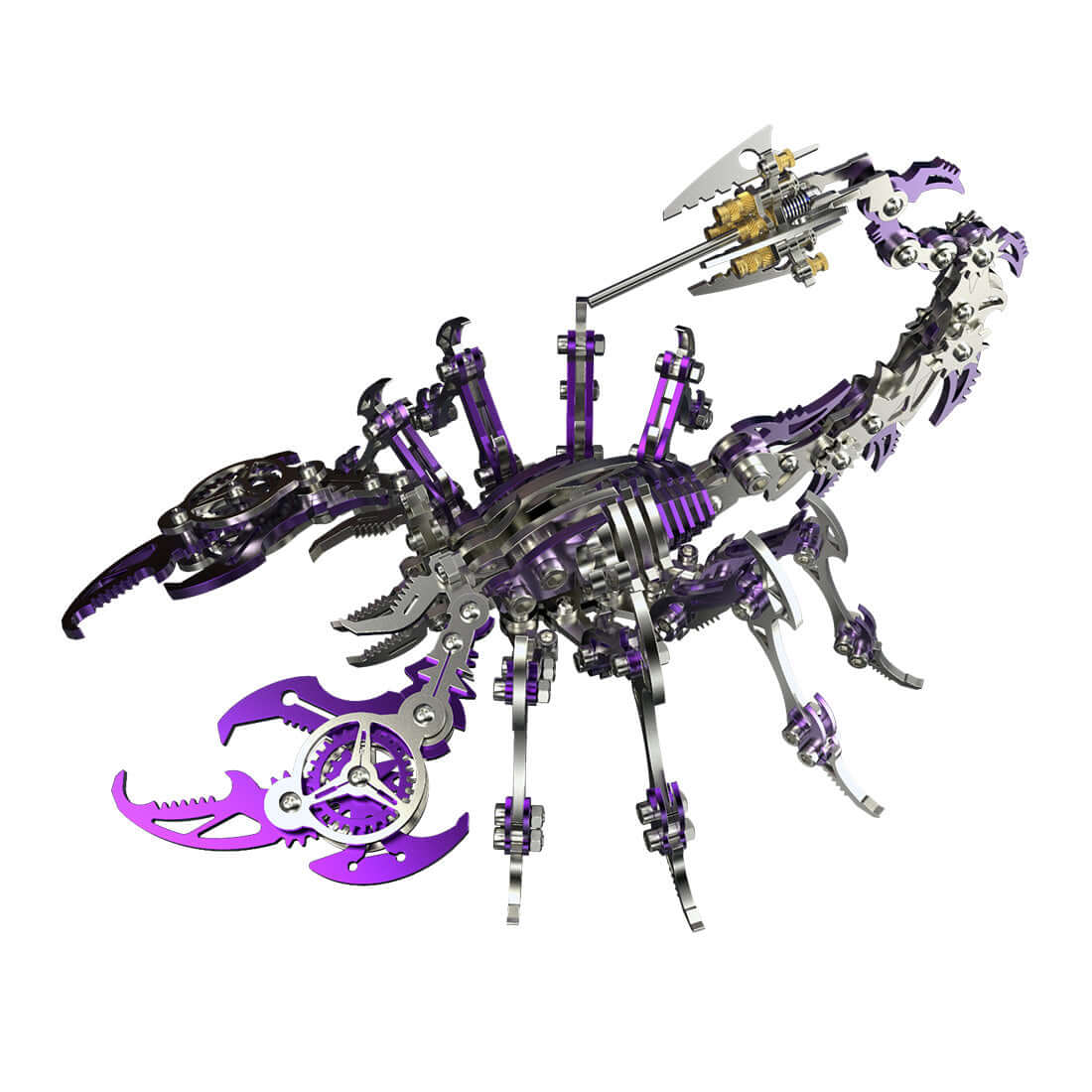3D Scorpion Metal Puzzle Colorful Model Kit