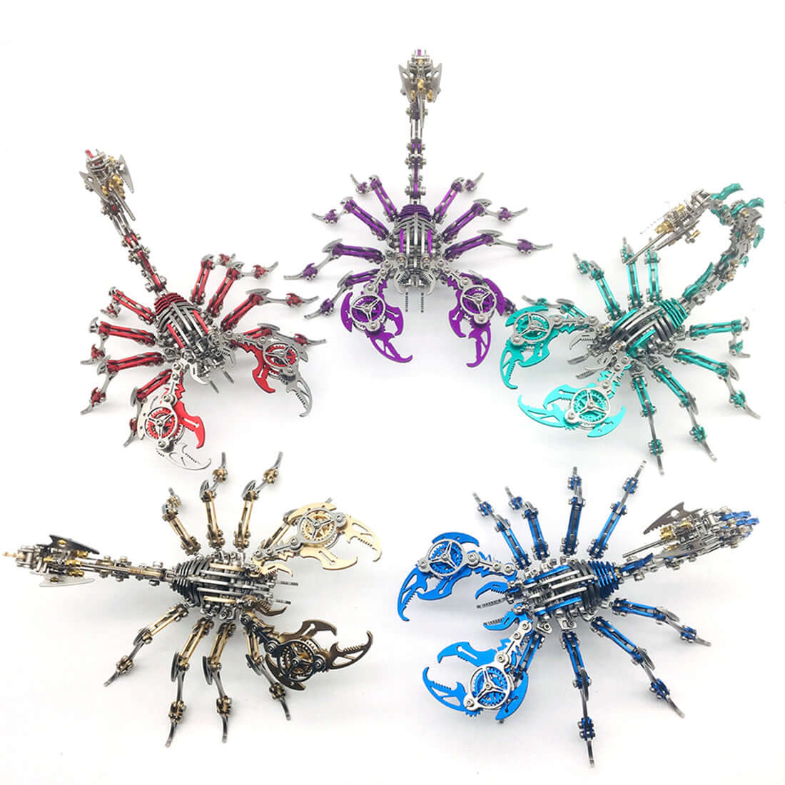 3D Scorpion Metal Puzzle Colorful Model Kit
